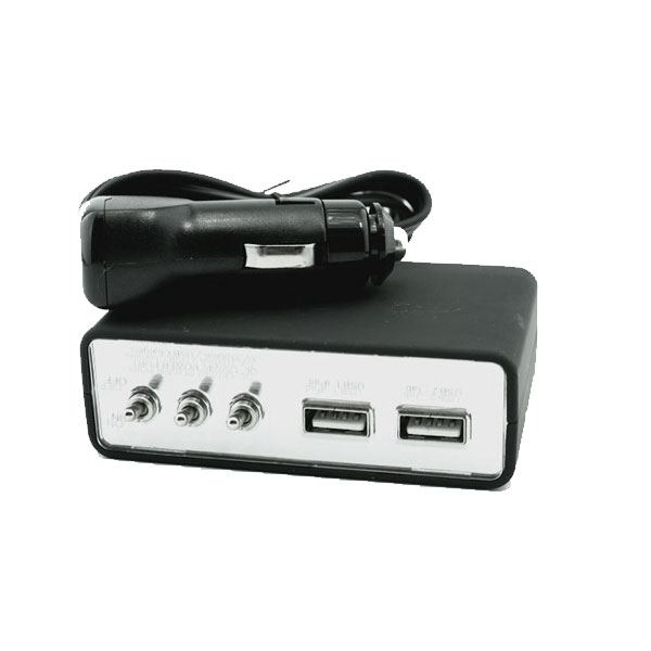 릿츠 스위치 3구 멀티소켓++USB 충전기 DL-803S
